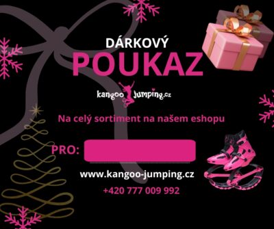 Dárkový poukaz na nákup skákacích bot a doplňků