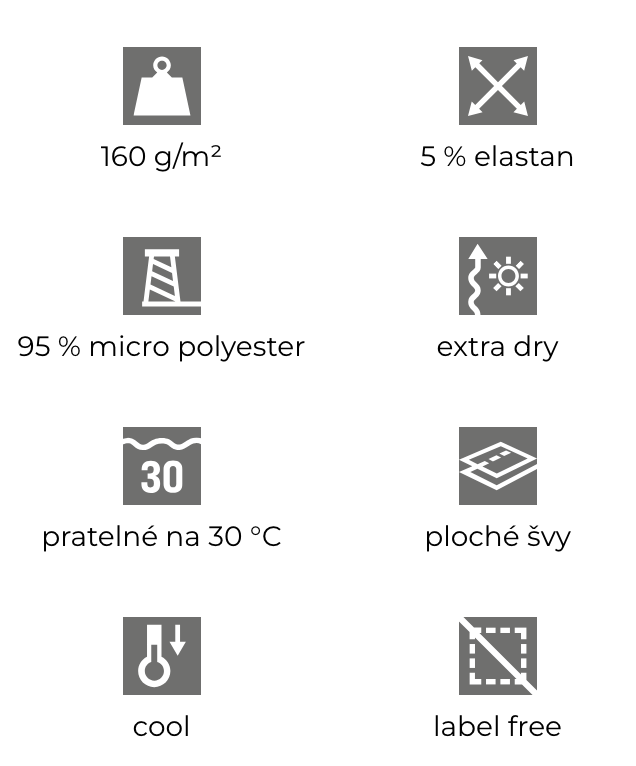 Funkčné neónové tielka/tričká Kangoo Jumping