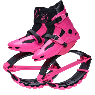 kangoo boots neon pink růžová