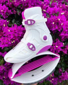 Fit Boots bílo-fialové white/purple detail
