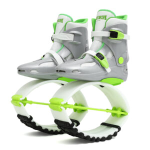 kangoo boots stříbrno-zelené