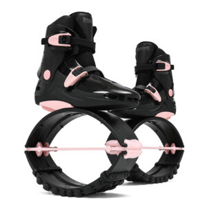 KANGAROO Boots - černo-sv.růžové