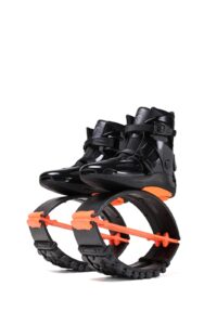 KANGAROO Boots - černo-oranžové