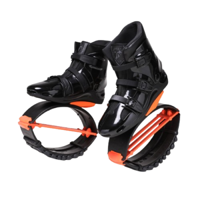 Skákací boty Kangoo Boots černo-oranžové