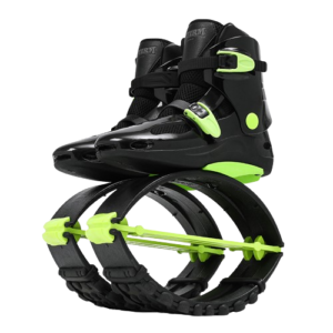 KANGAROO Boots - černo-zelené