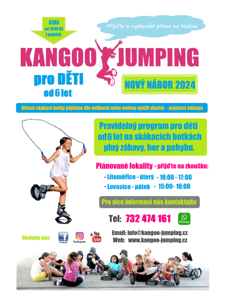 Kangoo jumping děti Litoměřice / Lovosice